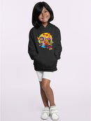 Sid the Science Kid  Vibrant Character Group Graphic Youth's Hoodie