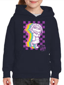 Rainbow Explorer Art - Sid the Science Kid Inspired Graphic Youth's Hoodie