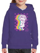 Rainbow Explorer Art - Sid the Science Kid Inspired Graphic Youth's Hoodie