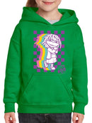 Rainbow Explorer Art - Sid the Science Kid Inspired Graphic Youth's Hoodie
