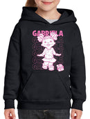 Playful Gabriela Sid the Science Kid Fun Character Graphic Youth's Hoodie