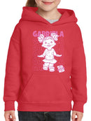 Playful Gabriela Sid the Science Kid Fun Character Graphic Youth's Hoodie