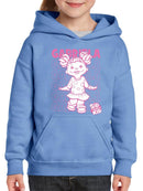 Playful Gabriela Sid the Science Kid Fun Character Graphic Youth's Hoodie