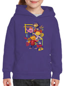 Playful Sid the Science Kid Squad - Fun Learning Graphic Youth's Hoodie