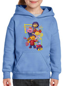 Playful Sid the Science Kid Squad - Fun Learning Graphic Youth's Hoodie