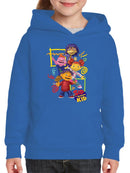 Playful Sid the Science Kid Squad - Fun Learning Graphic Youth's Hoodie
