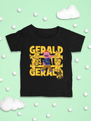 Gerald-Inspired Sid the Science Kid Character Art For Kids Baby's T-shirt