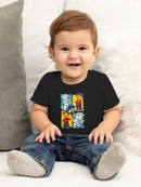 Sid the Science Kid Curious Design - Science And Learning Baby's T-shirt