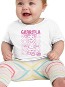 Playful Gabriela Sid the Science Kid Fun Character Graphic Baby's T-shirt