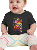 Playful Sid the Science Kid Squad - Fun Learning Graphic Baby's T-shirt