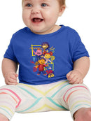 Playful Sid the Science Kid Squad - Fun Learning Graphic Baby's T-shirt