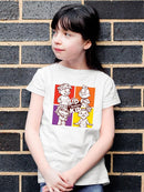 Colorful Sid the Science Kid  Character Graphic Youth's T-shirt