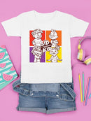 Colorful Sid the Science Kid  Character Graphic Youth's T-shirt