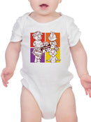 Colorful Sid the Science Kid  Character Graphic Baby's Bodysuit