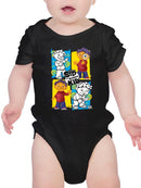 Colorful Curiosity Sid the Science Kid Design - Science And Learning Baby's Bodysuit