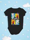 Colorful Curiosity Sid the Science Kid Design - Science And Learning Baby's Bodysuit