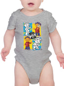 Colorful Curiosity Sid the Science Kid Design - Science And Learning Baby's Bodysuit