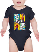 Colorful Curiosity Sid the Science Kid Design - Science And Learning Baby's Bodysuit