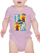 Colorful Curiosity Sid the Science Kid Design - Science And Learning Baby's Bodysuit