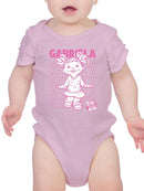 Playful Gabriela Sid the Science Kid Fun Character Graphic Baby's Bodysuit