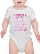 Playful Gabriela Sid the Science Kid Fun Character Graphic Baby's Bodysuit