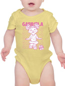 Playful Gabriela Sid the Science Kid Fun Character Graphic Baby's Bodysuit