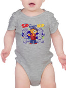 Curious Explorer, Sid the Science Kid Science Adventure Graphic Baby's Bodysuit