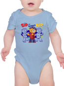 Curious Explorer, Sid the Science Kid Science Adventure Graphic Baby's Bodysuit