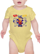 Curious Explorer, Sid the Science Kid Science Adventure Graphic Baby's Bodysuit