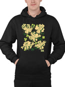 Officially Licensed ICEE Fun, Festive, And Shamrock-Themed Bear Men's Hoodie