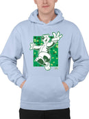 Officially Licensed ICEE Shamrock's Fun - Lucky St.Patrick's Day Graphic Men's Hoodie