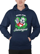 Officially Licensed ICEE Here For Shenanigans - St. Patrick's Day  Men's Hoodie