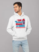 Officially Licensed ICEE Coolest Beverage Graphic - Retro Chill Graphic Men's Hoodie