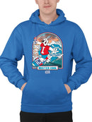 Officially Licensed ICEE Surfing Wave Vibes - Cool Graphic Design Men's Hoodie