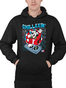 Officially Licensed ICEE Chill Dj Polar-Bear - Fun Vibes Graphic Men's Hoodie