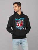 Officially Licensed ICEE Chill Dj Polar-Bear - Fun Vibes Graphic Men's Hoodie