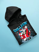 Officially Licensed ICEE Chill Dj Polar-Bear - Fun Vibes Graphic Men's Hoodie