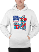Officially Licensed ICEE Chill Mode Activated - Fun Polar-Bear Graphic Men's Hoodie
