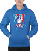 Officially Licensed ICEE Polar-Bear Love - Adorable Cool Heart Graphic Men's Hoodie