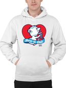 Officially Licensed ICEE Born To Chill Heart - Cozy Polar-Bear Graphic Men's Hoodie
