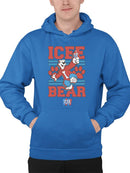 Officially Licensed ICEE Bear Paws Graphic - Cool And Bold Vintage Style Men's Hoodie
