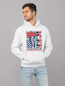 Officially Licensed ICEE Retro Cool Explosion - 'Coldest Drink In Town' Graphic Men's Hoodie
