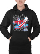 Officially Licensed ICEE Snowy Cool Vibes - Bear Snowboarding Graphic Men's Hoodie