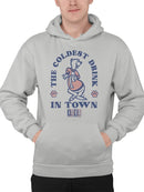 Officially Licensed ICEE Classic Cool - Retro Bear Graphic Men's Hoodie