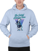 Officially Licensed ICEE Chill Vibes Triangle - Retro Cool Bear Graphic Men's Hoodie