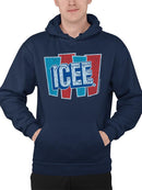 Officially Licensed ICEE Frosty Refresh Retro Graphic Men's Hoodie