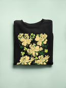 Officially Licensed ICEE Fun, Festive, And Shamrock-Themed Bear Women's Sweatshirt