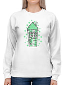 Officially Licensed ICEE Shamrock's Delight - Cool St. Patrick's Day Women's Sweatshirt