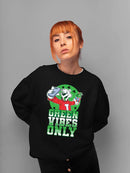 Officially Licensed ICEE Green Vibes Only - Festive St. Patrick's Fun Day Women's Sweatshirt