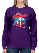 Officially Licensed ICEE Chill Style - The Coolest Retro Graphic Women's Sweatshirt